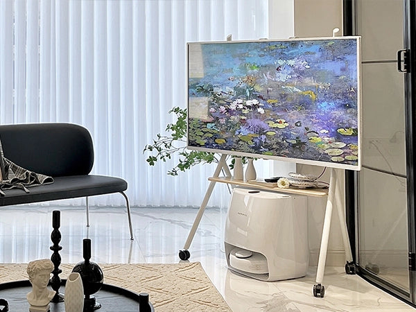 Colorful and Free, FITUEYES Floor TV Stand Can Give You Much More Than This