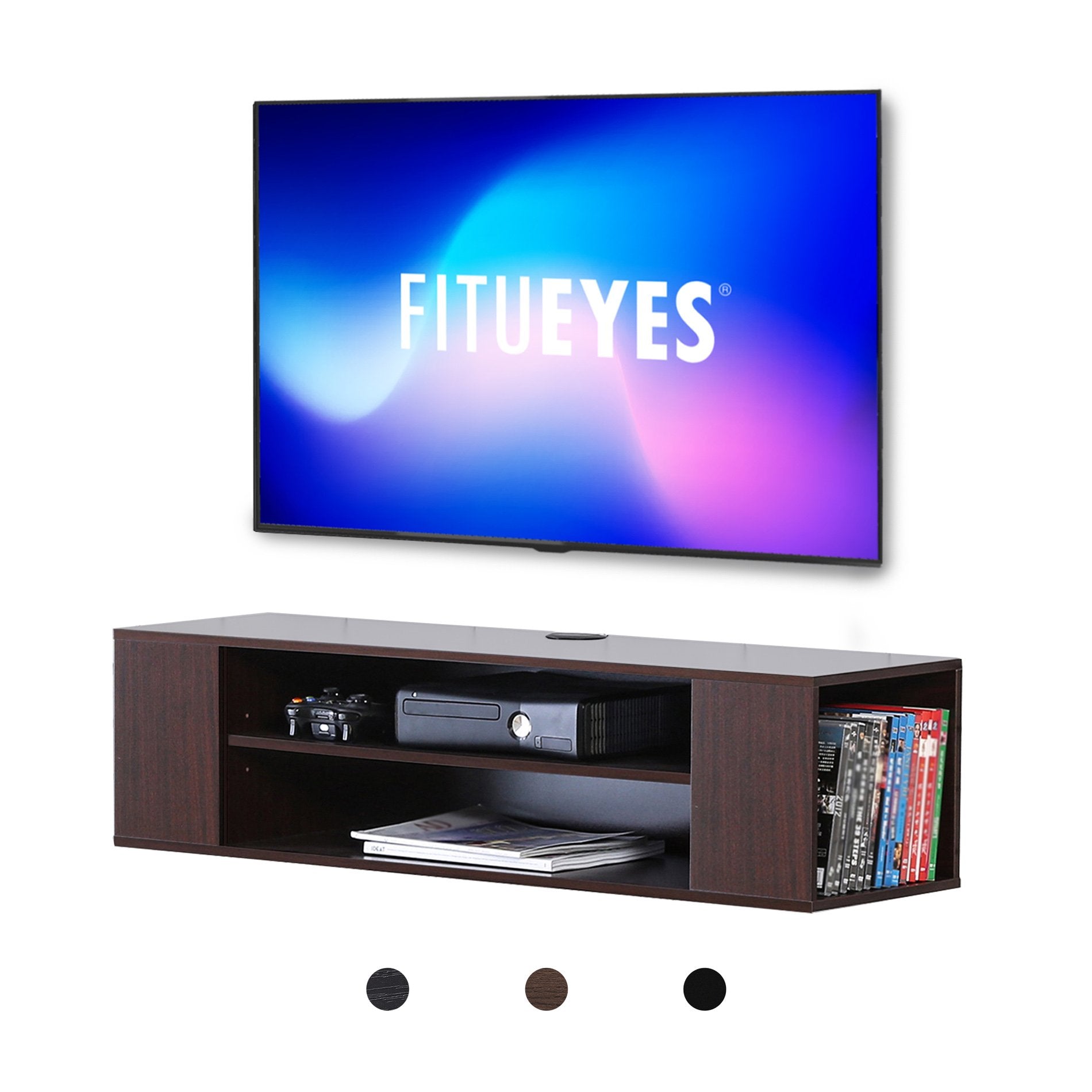Floating TV stand Media Console - FITUEYES-CA